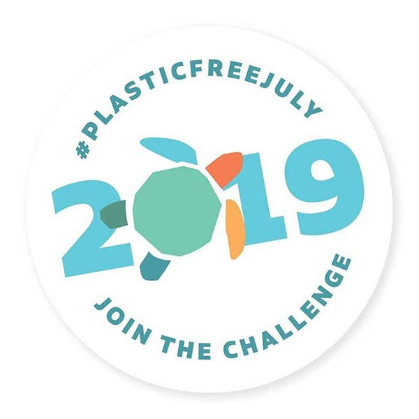 Don't be shy about plastic free July