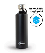 750ml Single Wall Classic Bottle - Matte Black