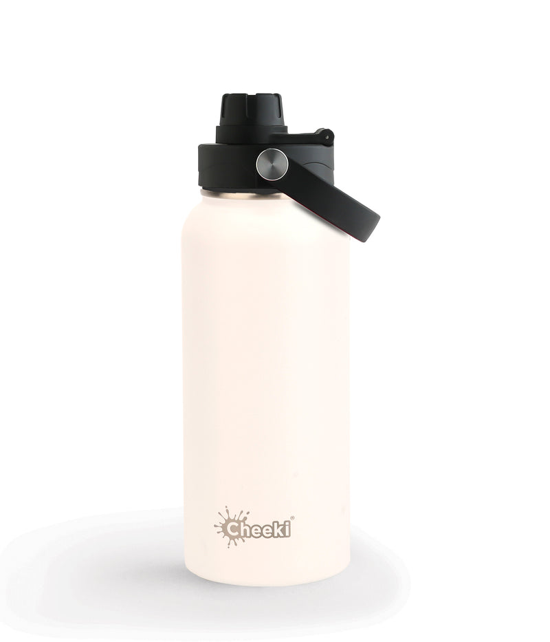 1 Litre Insulated Adventure Bottle - White NOTIFY ME WHEN AVAILABLE