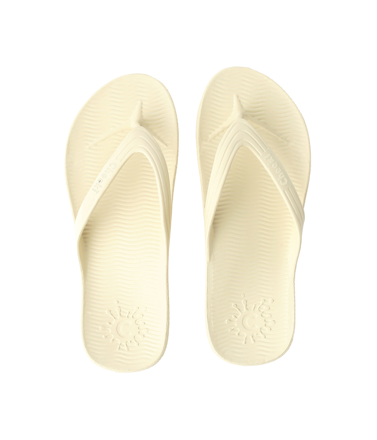 Kids Arch Support Flip Flops - Sandstone COMING SOON